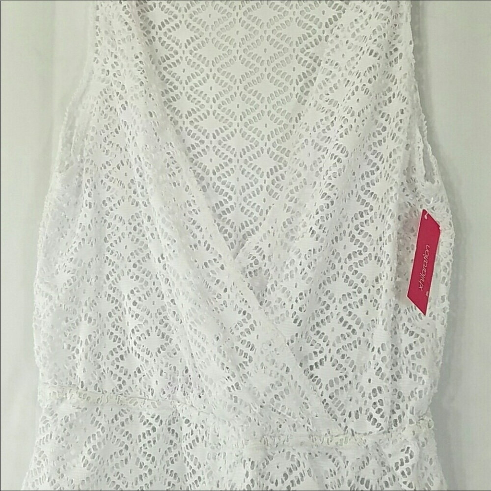 XHILARATION Swim Cover Up/Romper NWT Size Large - Picture 4 of 6